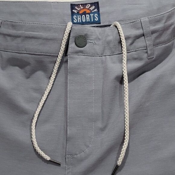 Faherty All Day Shorts Mens Size 38 Hybrid Stretch Performance Chino Golf Gray - Picture 2 of 13